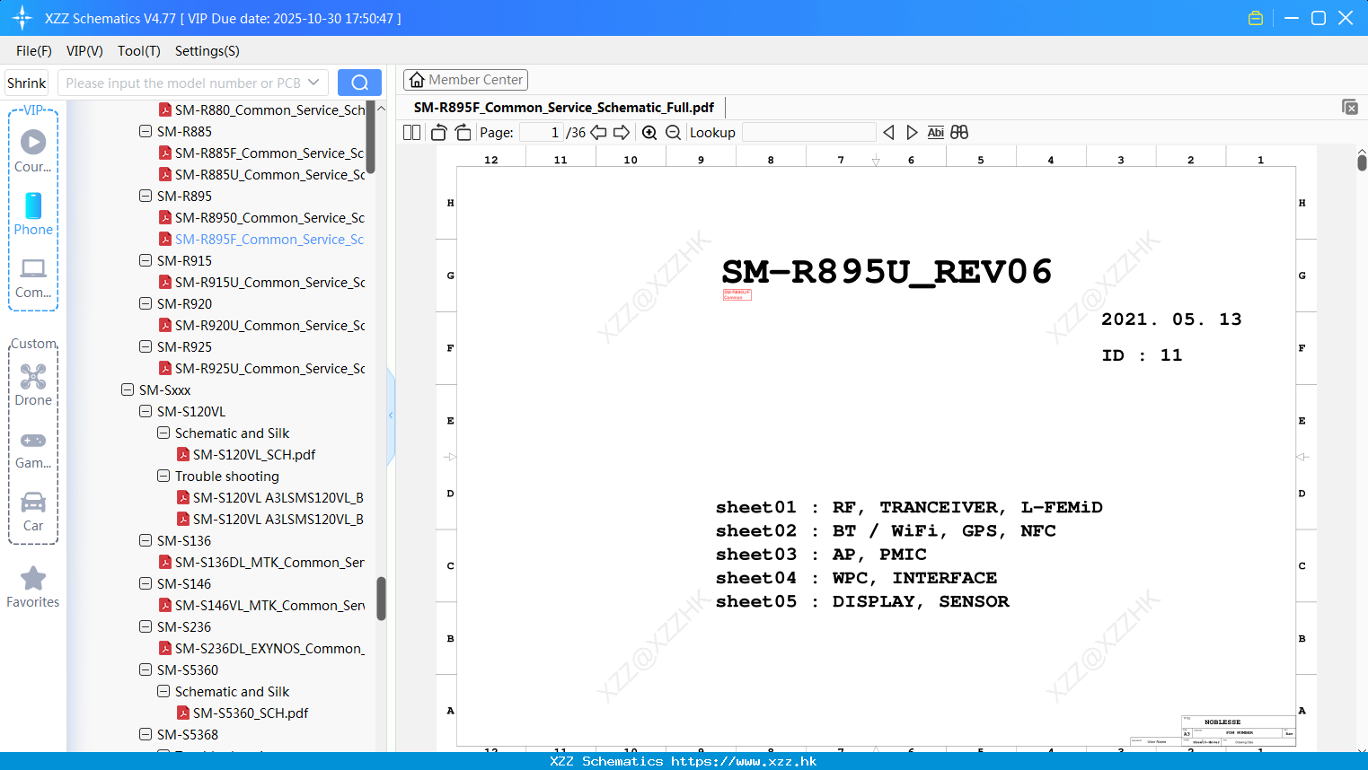 Samsung SM-R895F_Common_Service_Schematic_Full